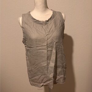 No. 6 Store 100% linen Tank sz 3